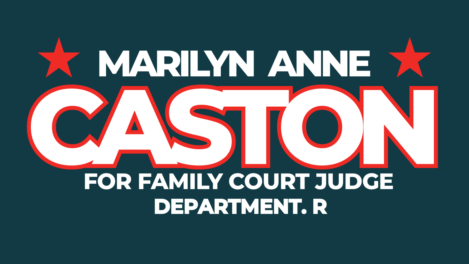 Marilyn Caston For Judge