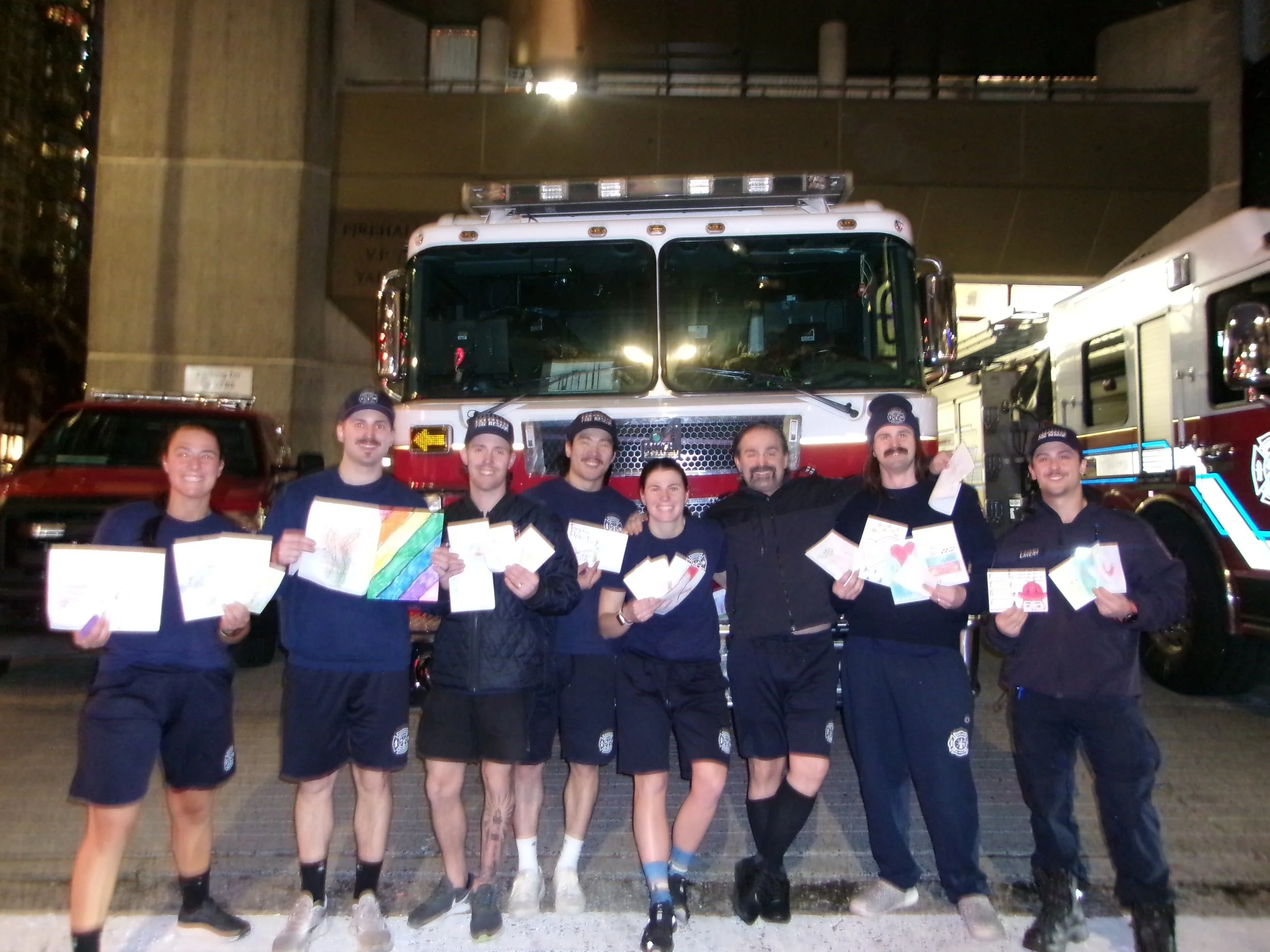 Sharing Smiles at Fire Hall N.08