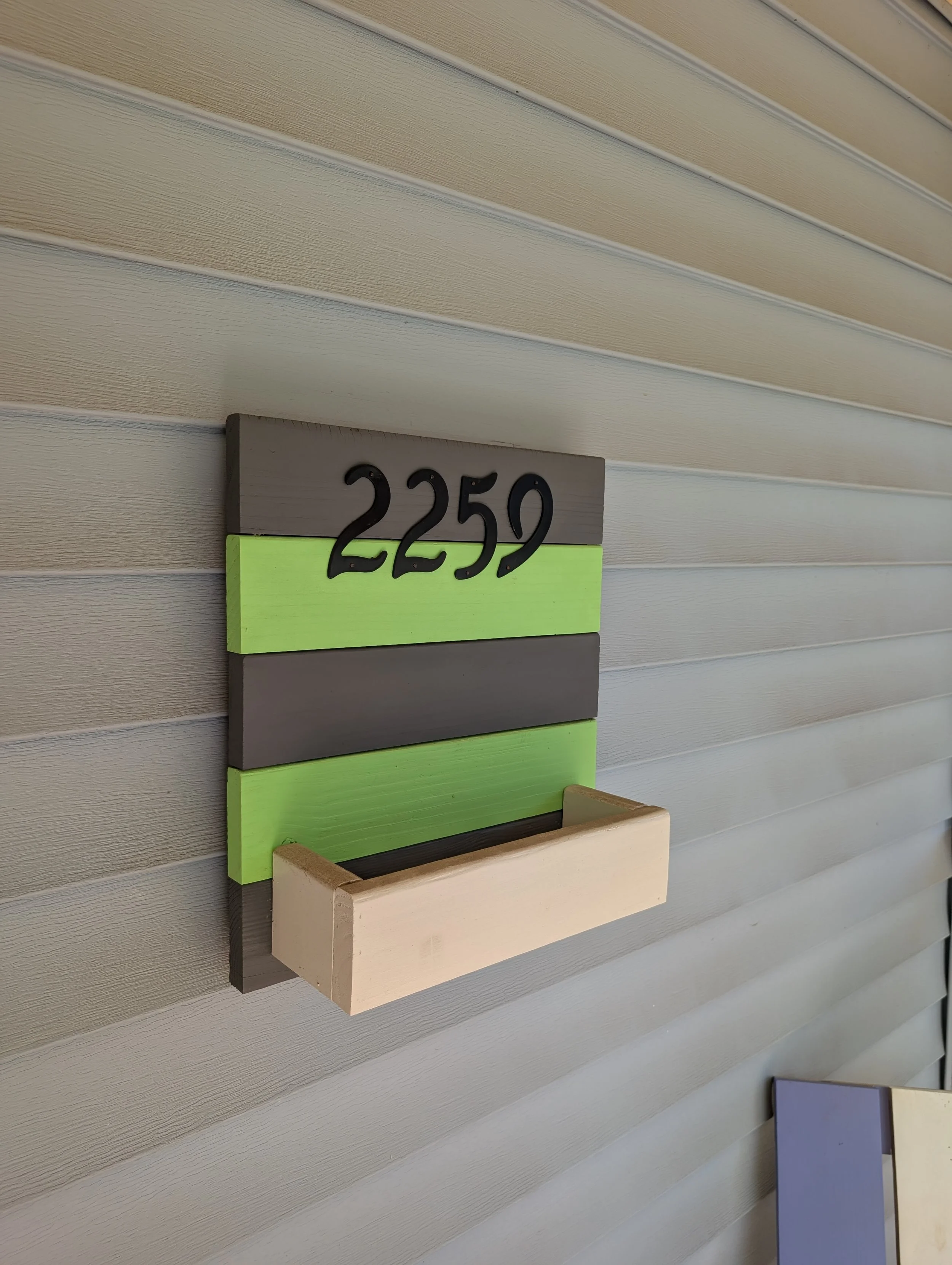 Address Sign