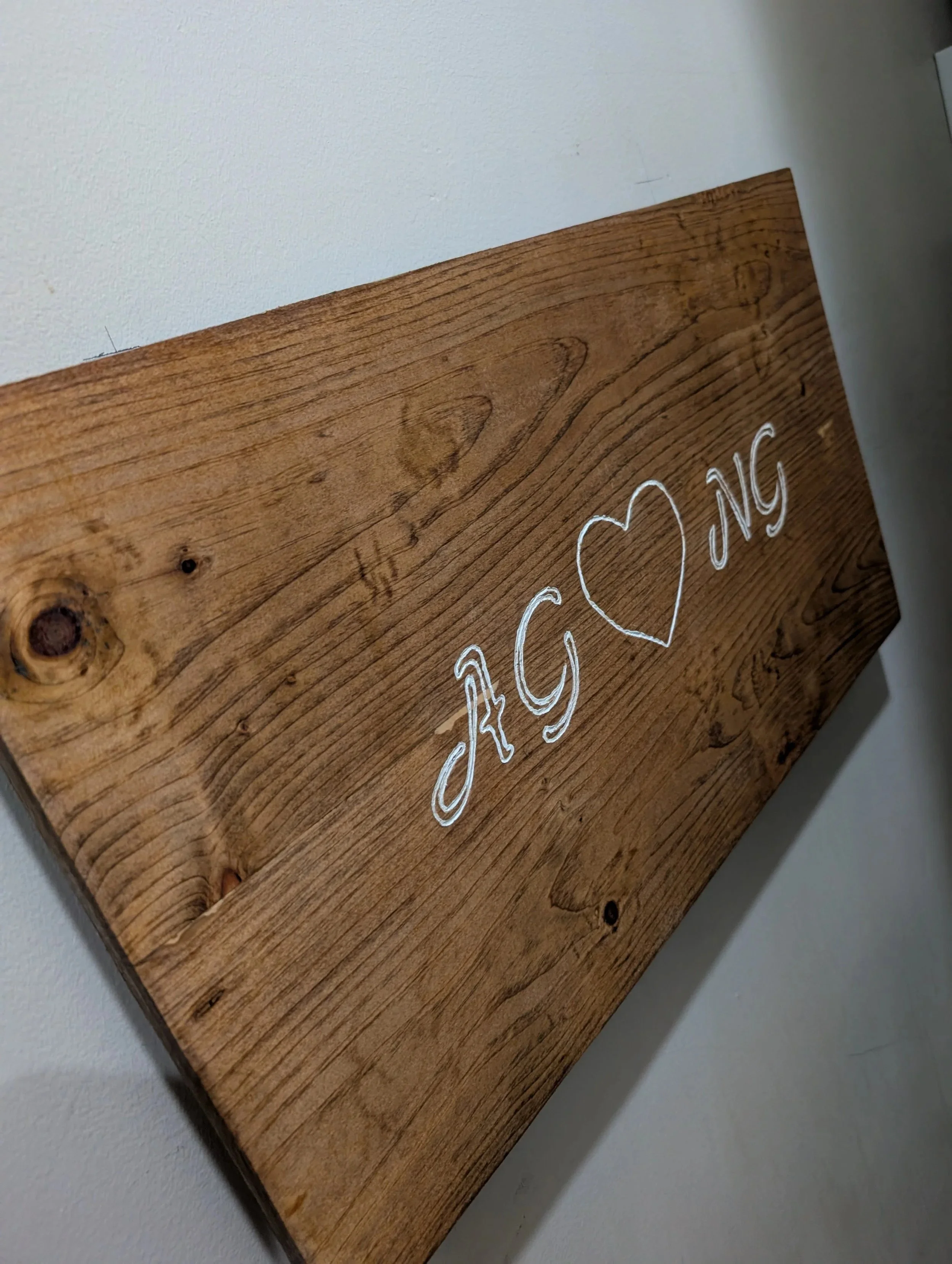 Engraved Shelf