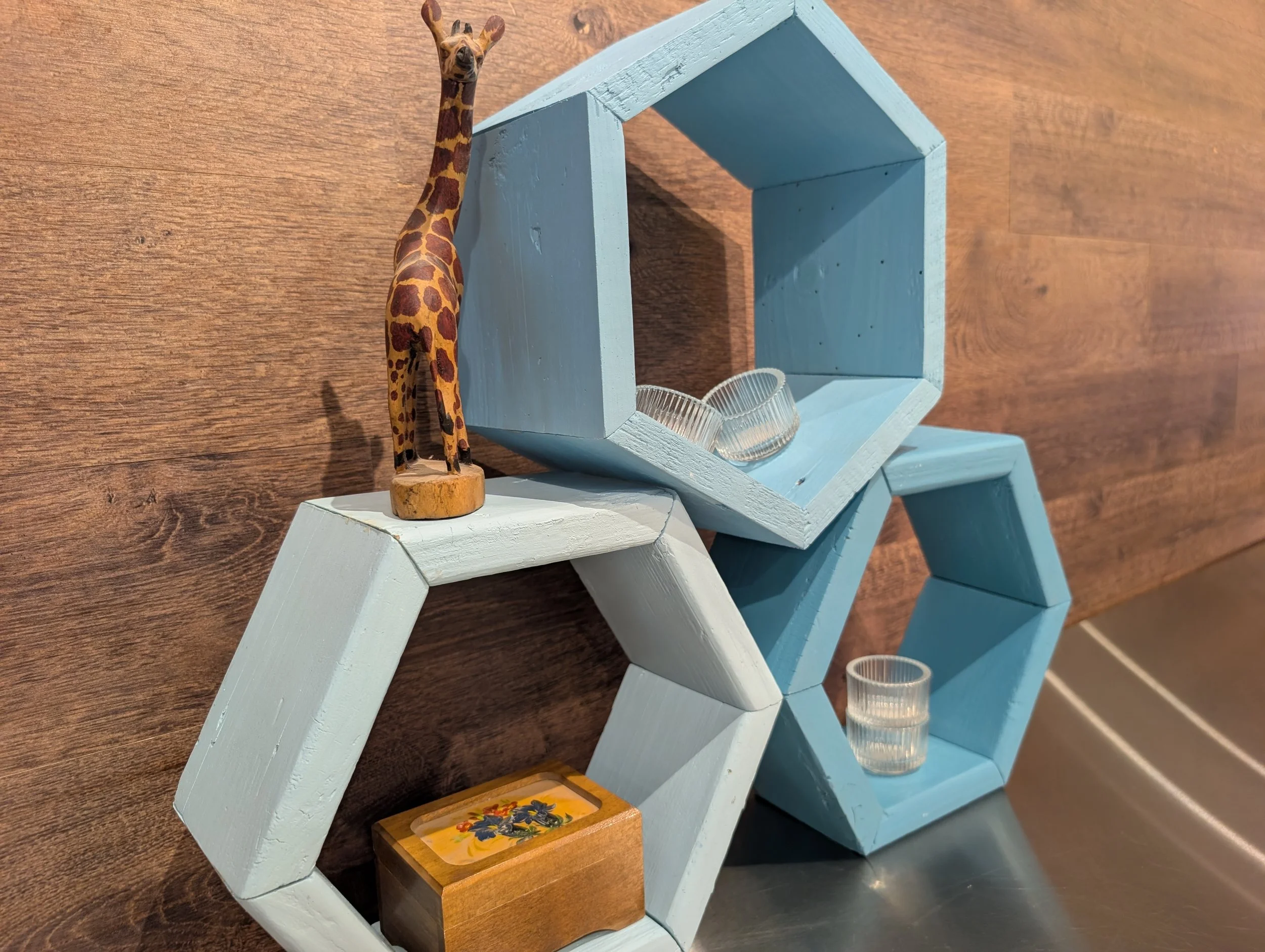Hexagon Shelves