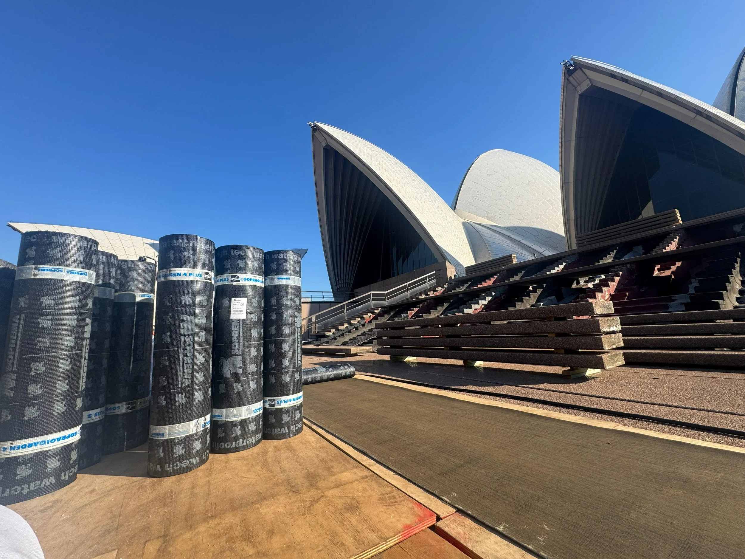 Sydney Opera House – Forecourt Remedial Waterproofing Project