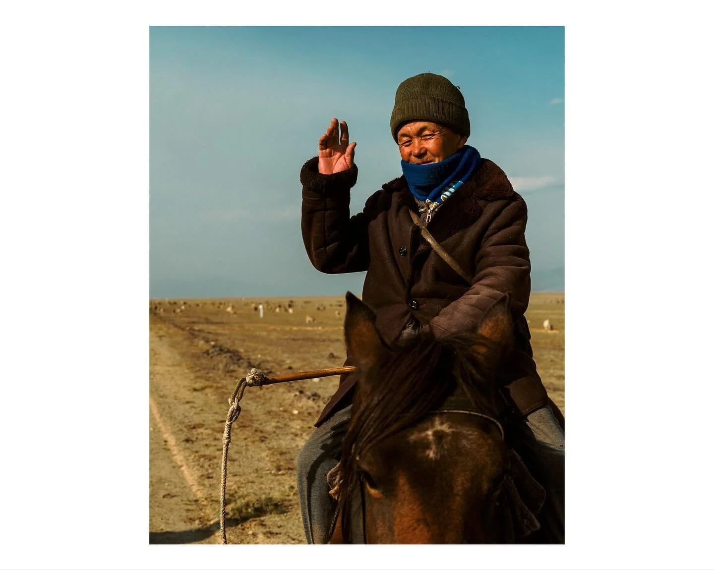 &ldquo;Da Badass Shepherd&rdquo;

This is one example of how unplanned events are usually the best - we were on a our never ending bus ride in Kazakhstan(coz it&rsquo;s a massive distance from one spot to the next) and there&rsquo;s also a never endi