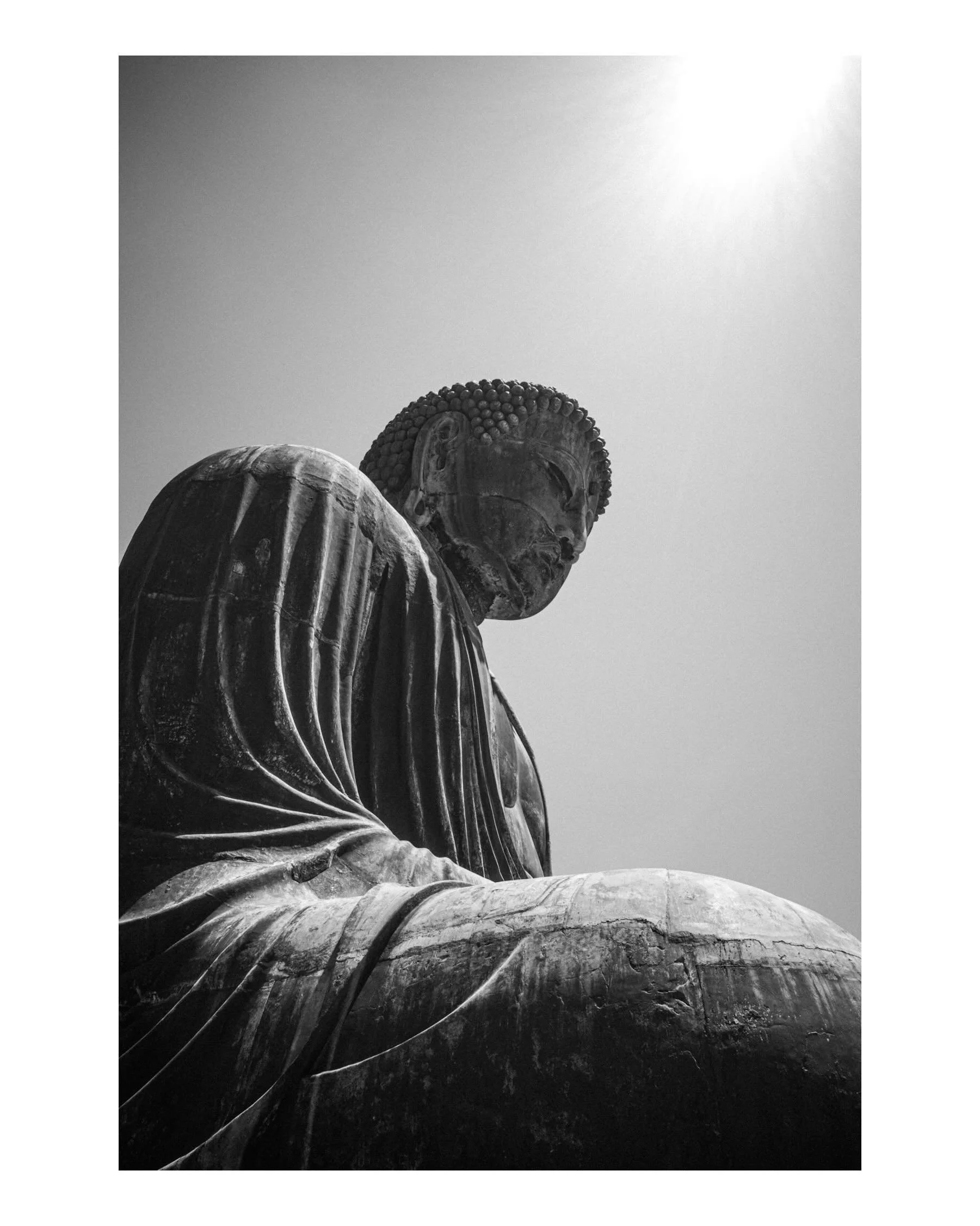 #buddha #kamakura #buddhism #japan #bwphoto