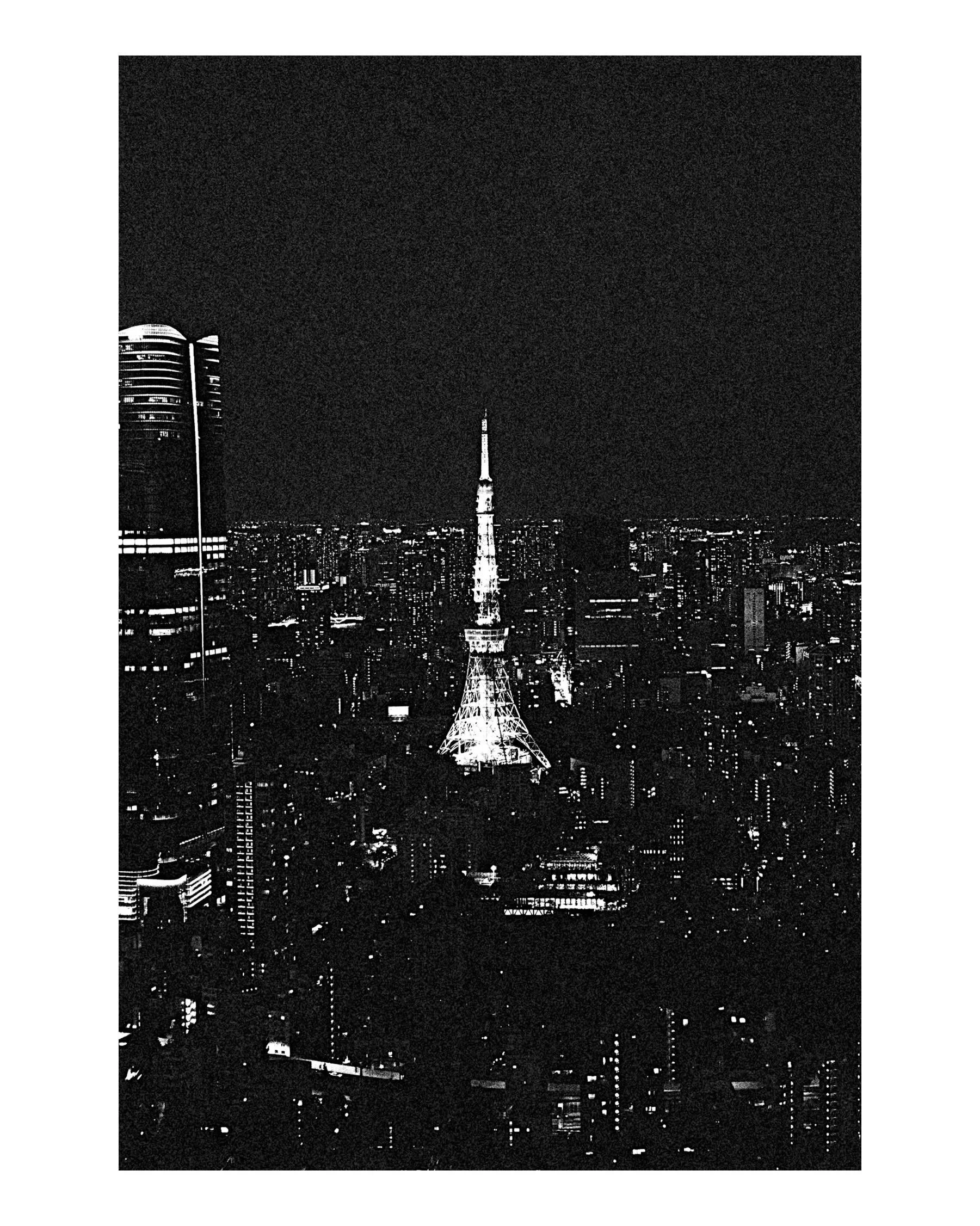 Another random accident, but I actually like it.

#tokyo #tokyotower🗼 #tokyoskyline #bwoftheday #bwphotography