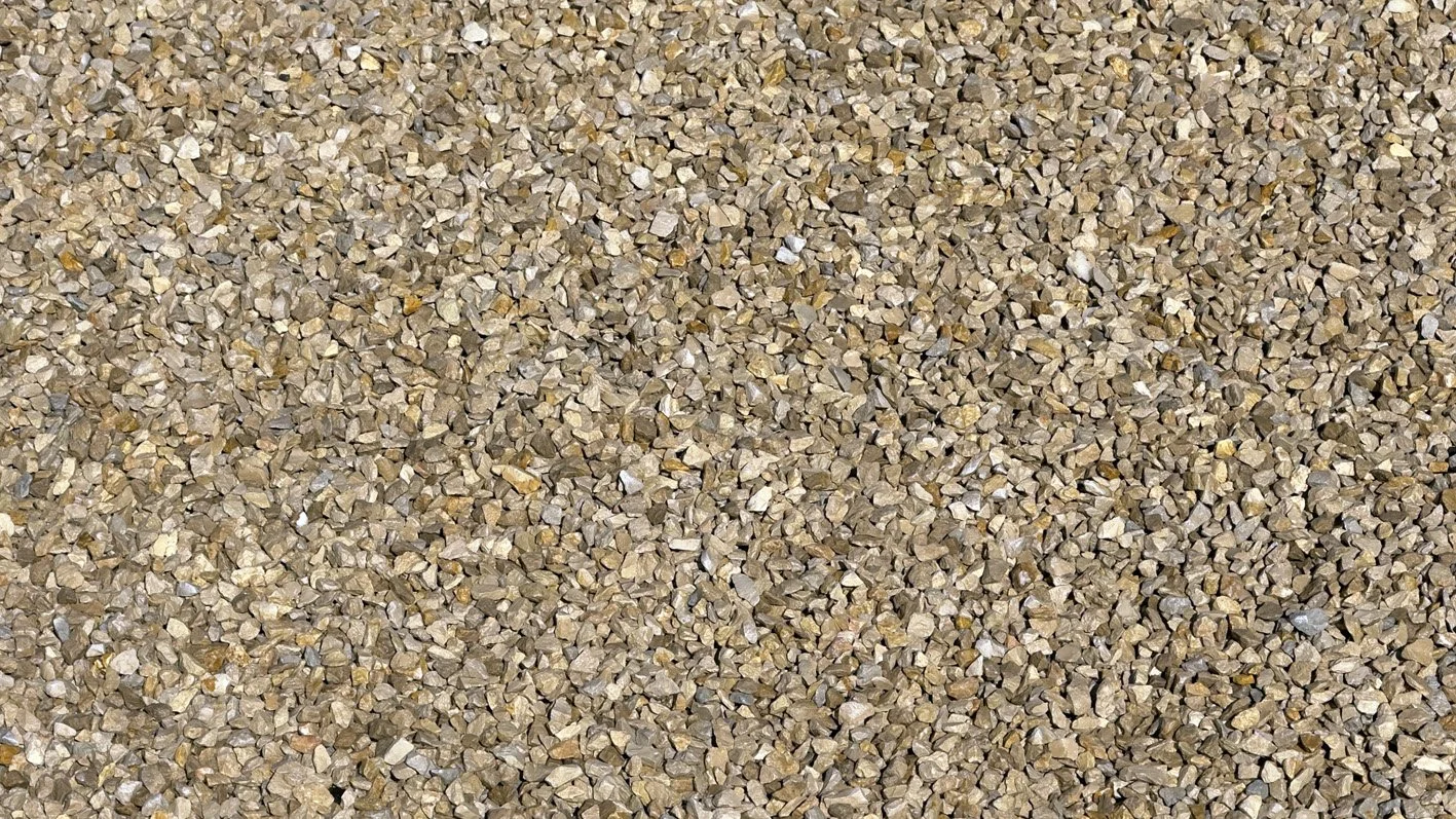 Ziersplitt-Toscanagelb