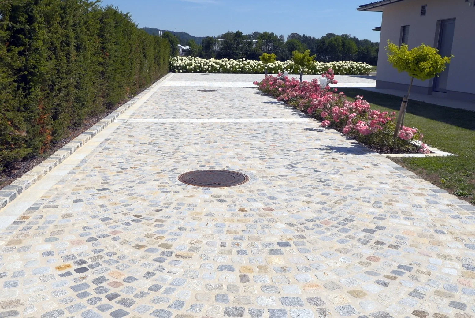 Pflasterung Einfahrt