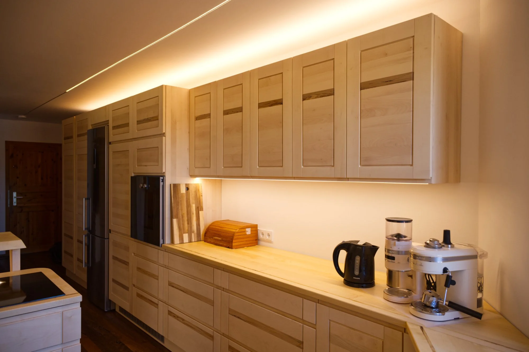 Küche Seitenansicht