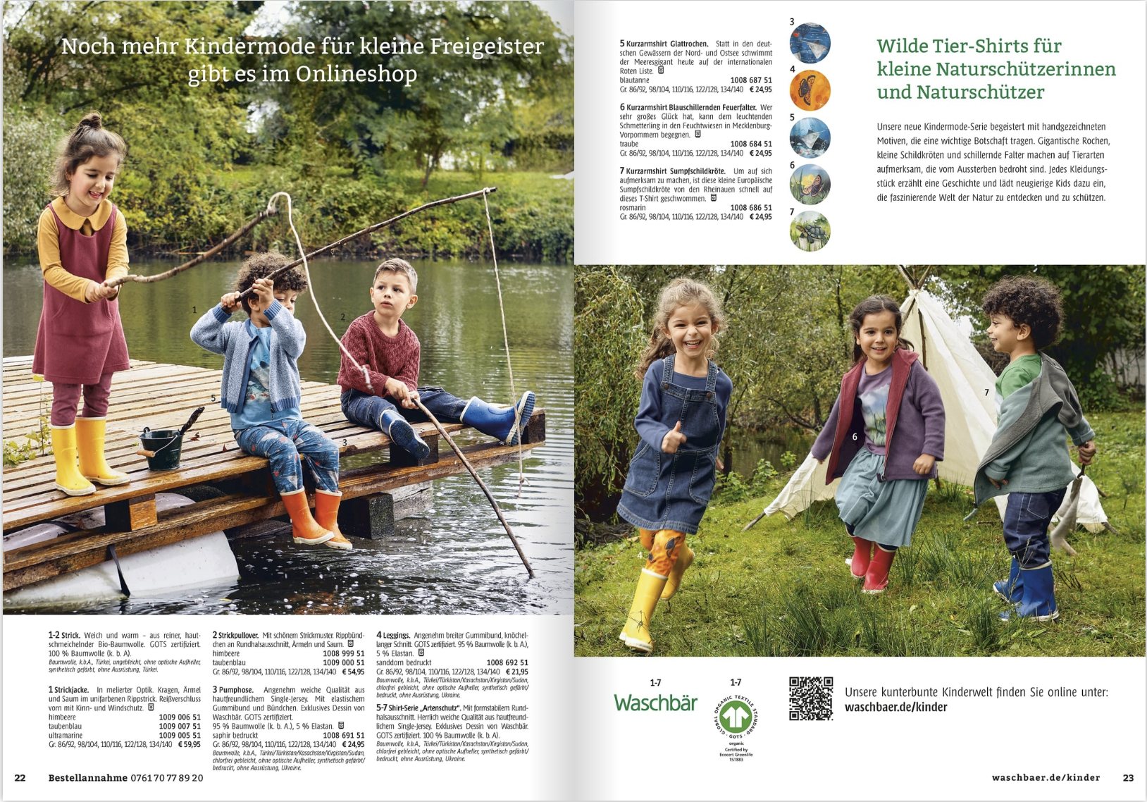 Modefotografie mit Kindern für eine Kindermode Marke – Outdoor Shooting