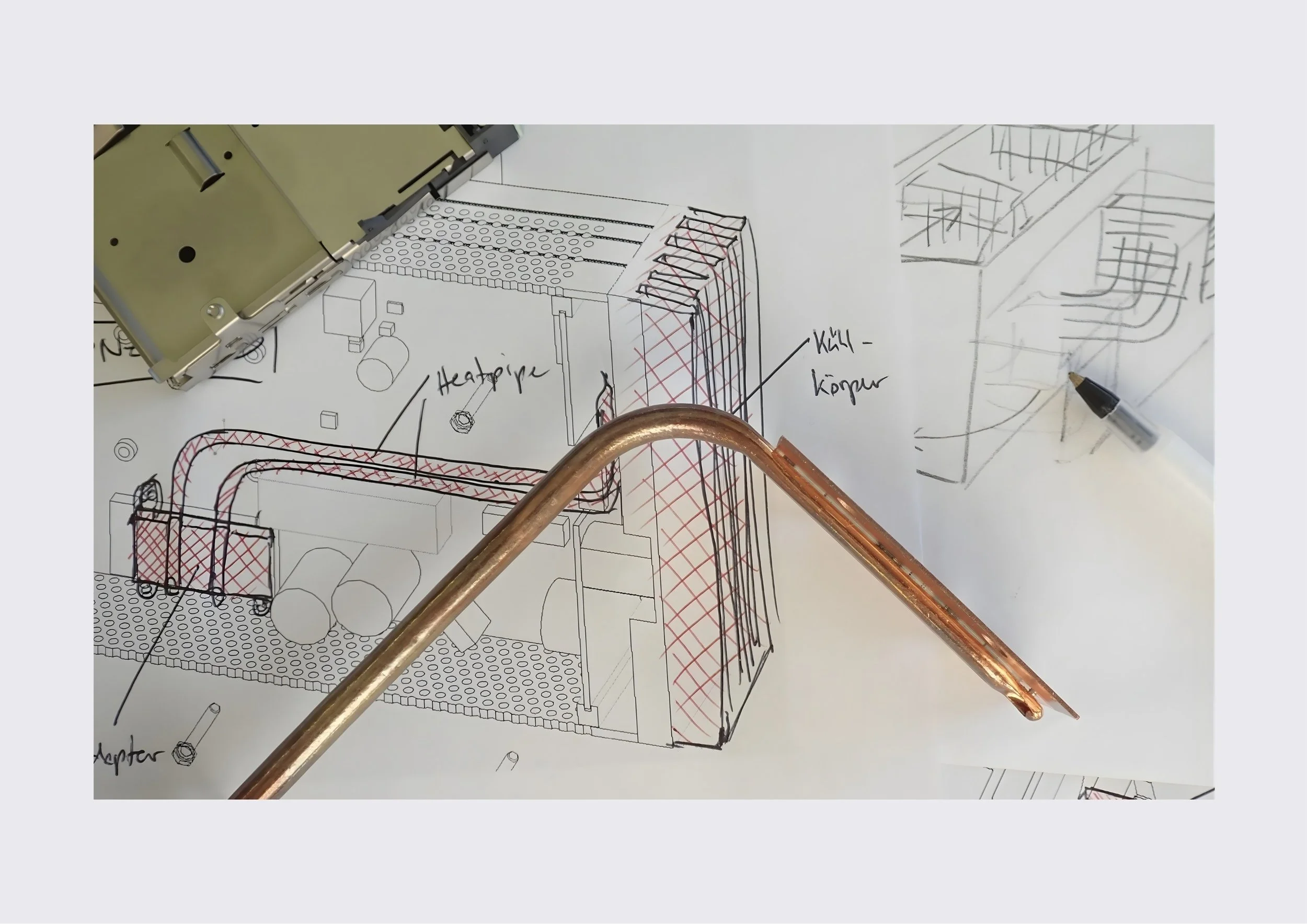 Konzeptionierung und Auslegung von thermischen Komponenten und Systemen