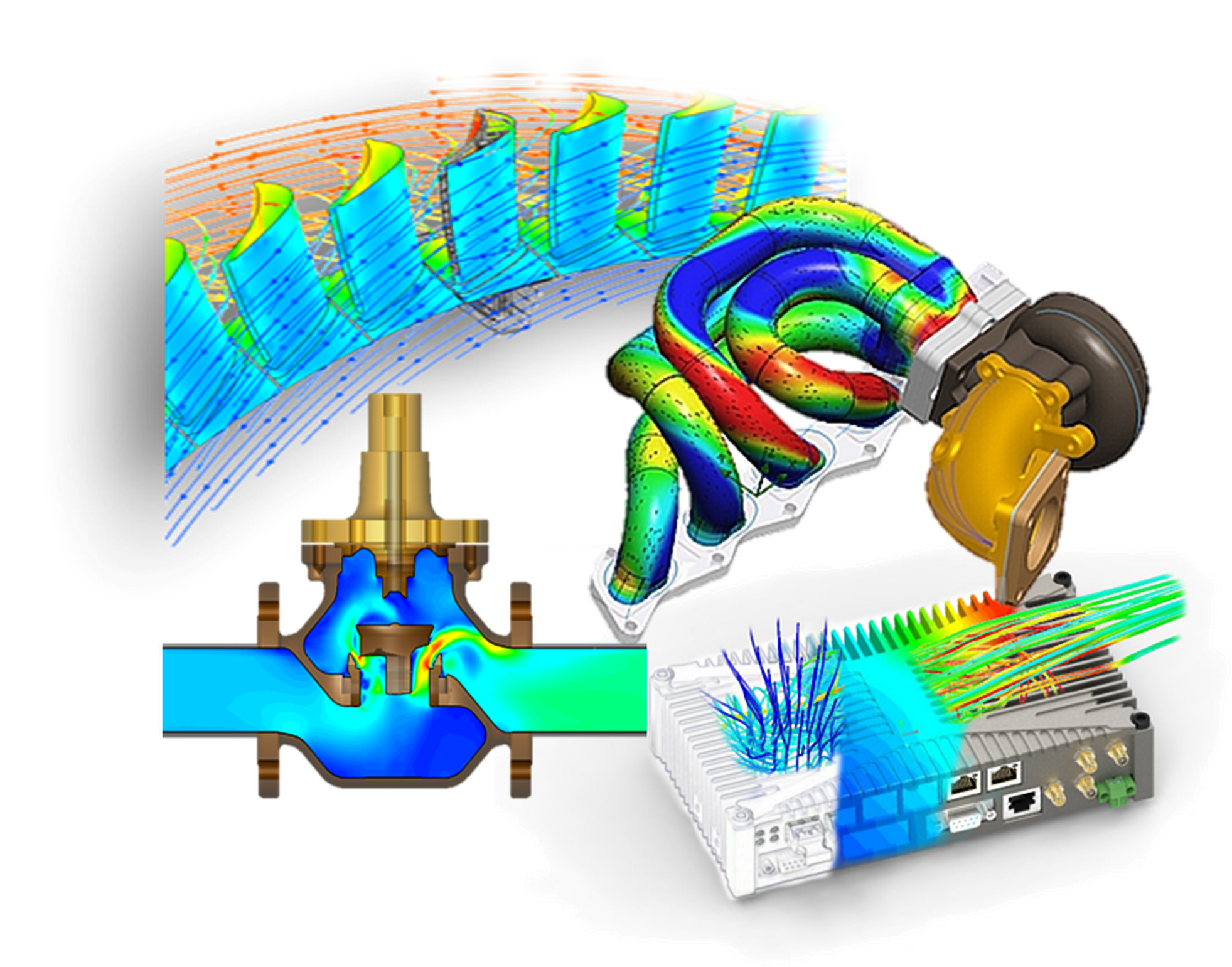 Elinter FloEFD fluide CFD Simulation