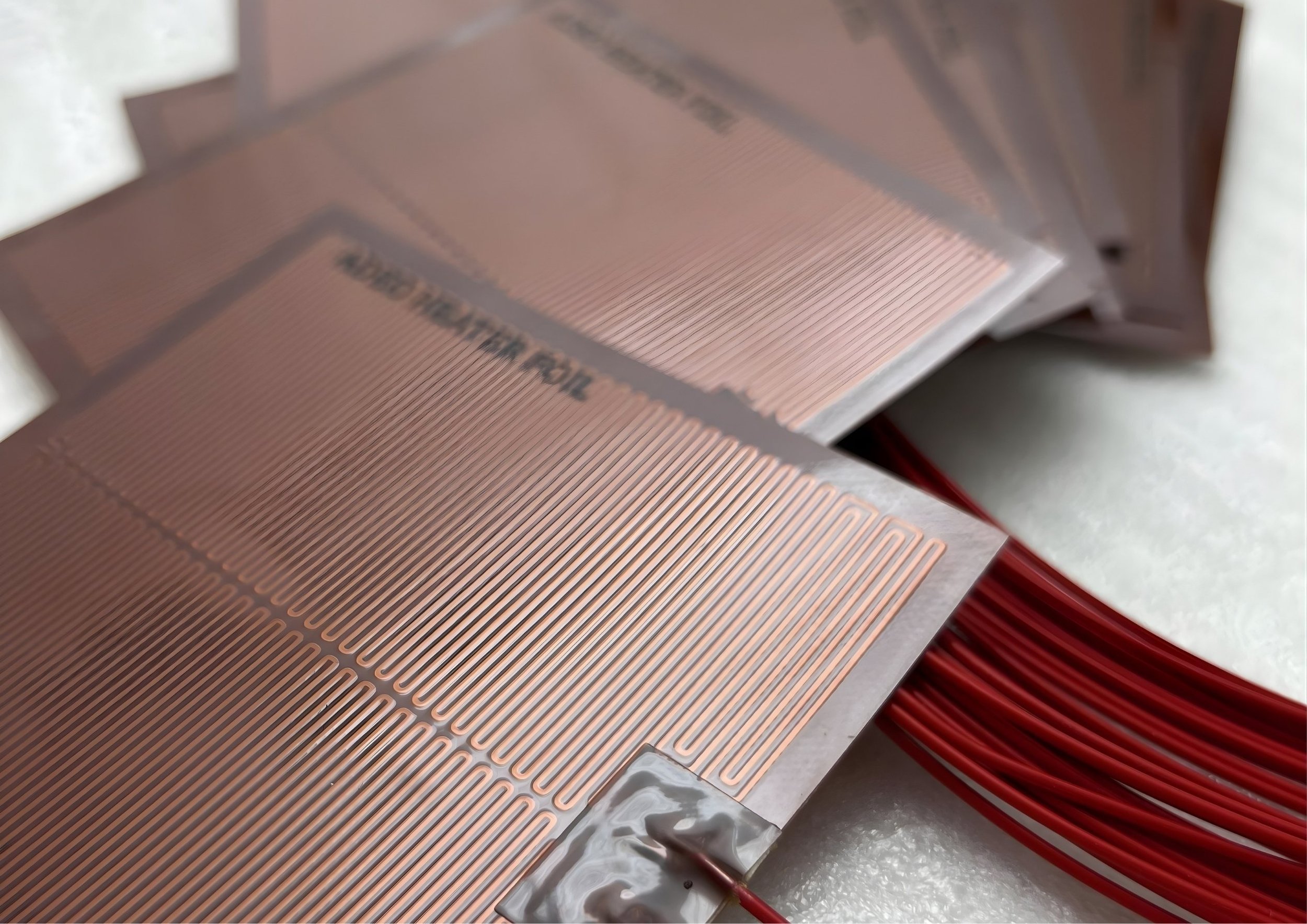 Polyimide Heater Foil kundenspezifisch für Industrie