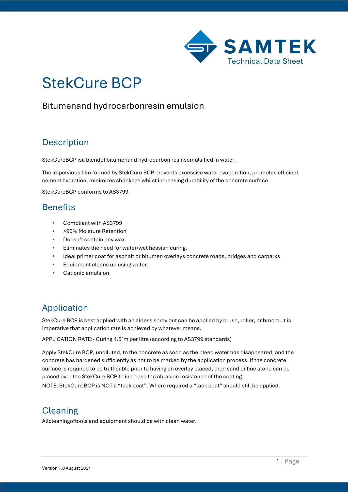 StekCure BCP