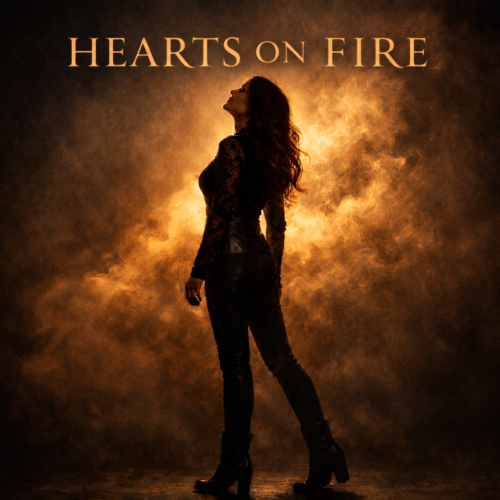 Hearts on Fire Nick Angeline album cover