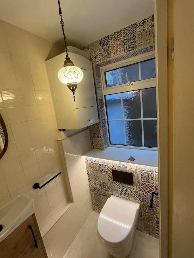 Moroccan tile downstairs WC BS16 Bristol