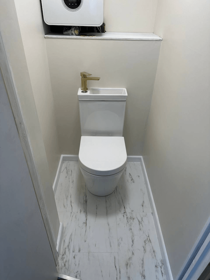 Downstairs WC conversion BS6 Redland Bristol