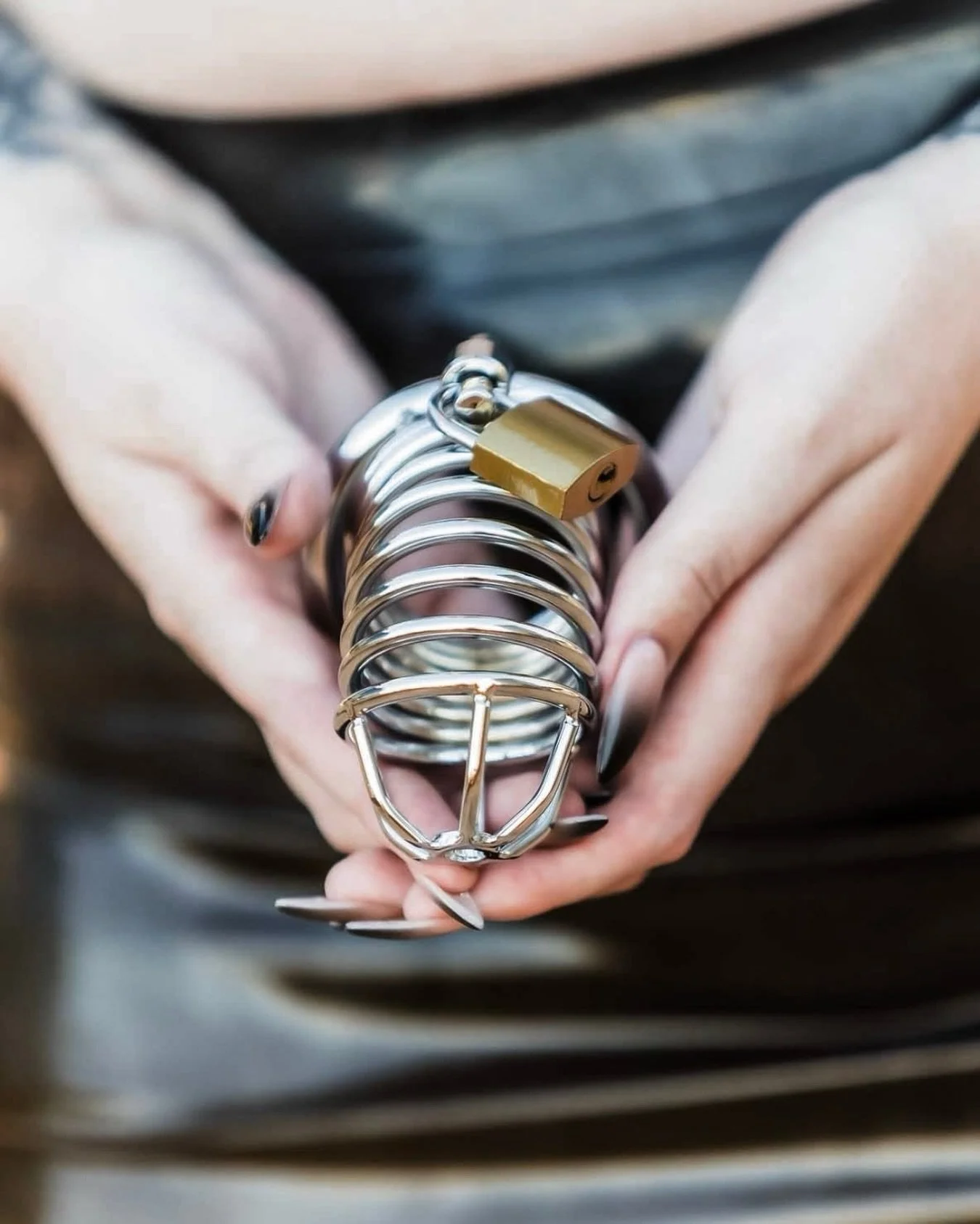Imagine placing your control in my hands&hellip;and knowing I won&rsquo;t be kind with it.

Stay locked. Stay patient. Stay mine.

📸 @steven.j.photo #chastity #femdomme #godedess #mommydom #keyholder