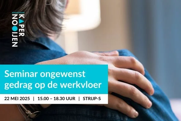 Seminar Grensoverschrijdend gedrag op de werkvloer