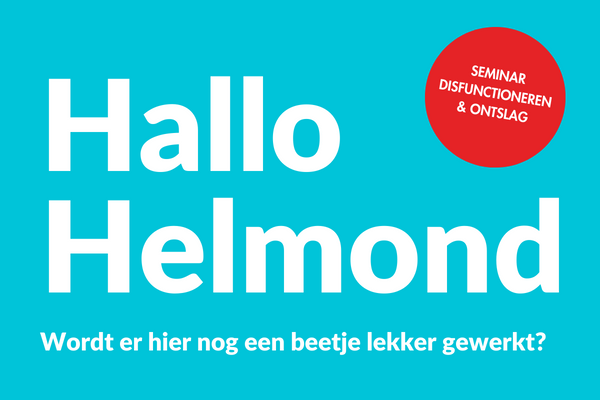 Seminar: Ontslag &amp; de disfunctionerende medewerker (Helmond)