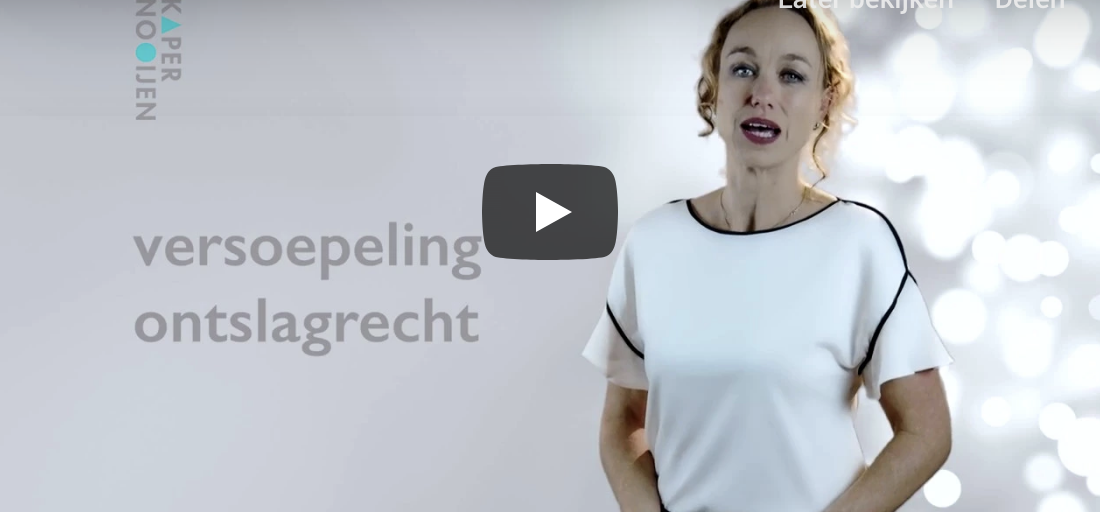 [VIDEO] Simone Kaper over: Regeerakkoord en arbeidsrecht - vertrouwen in de toekomst