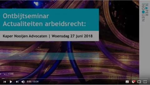 [VIDEO] Nieuwe wetgeving