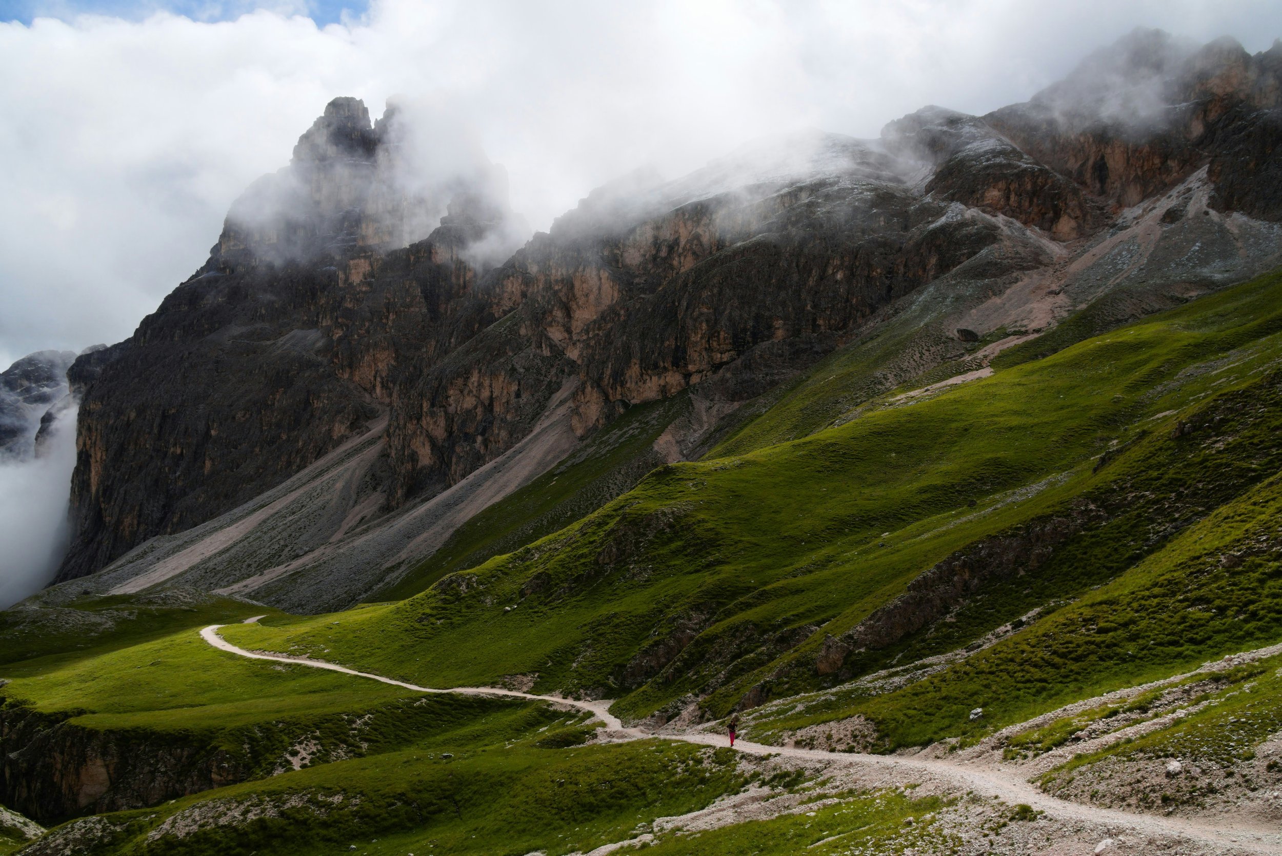 Trekking i via ferraty w Dolomitach: pasmo Rosengarten - Catinaccio