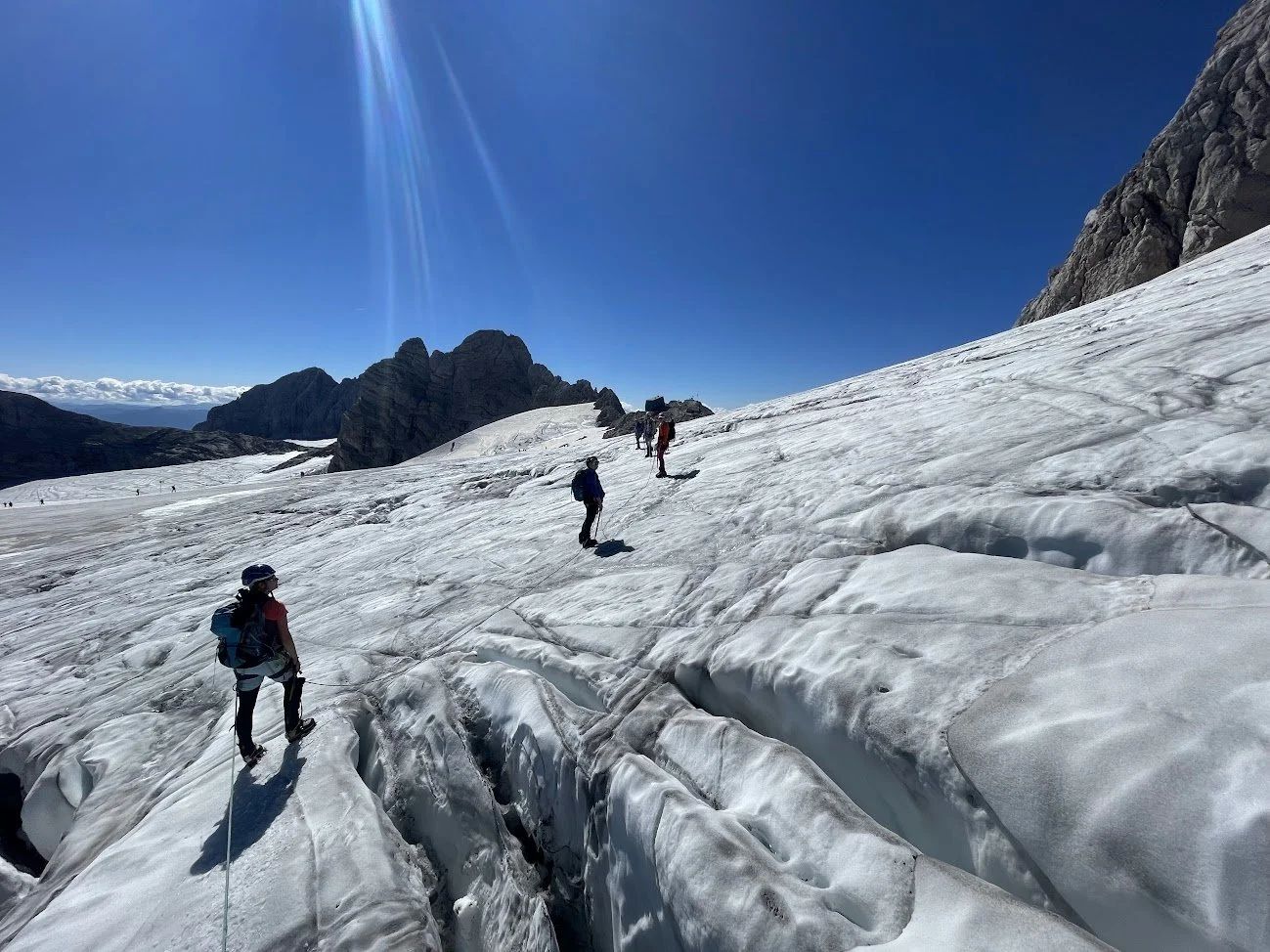 Trekking po największym lodowcu Alp Aletschgletscher