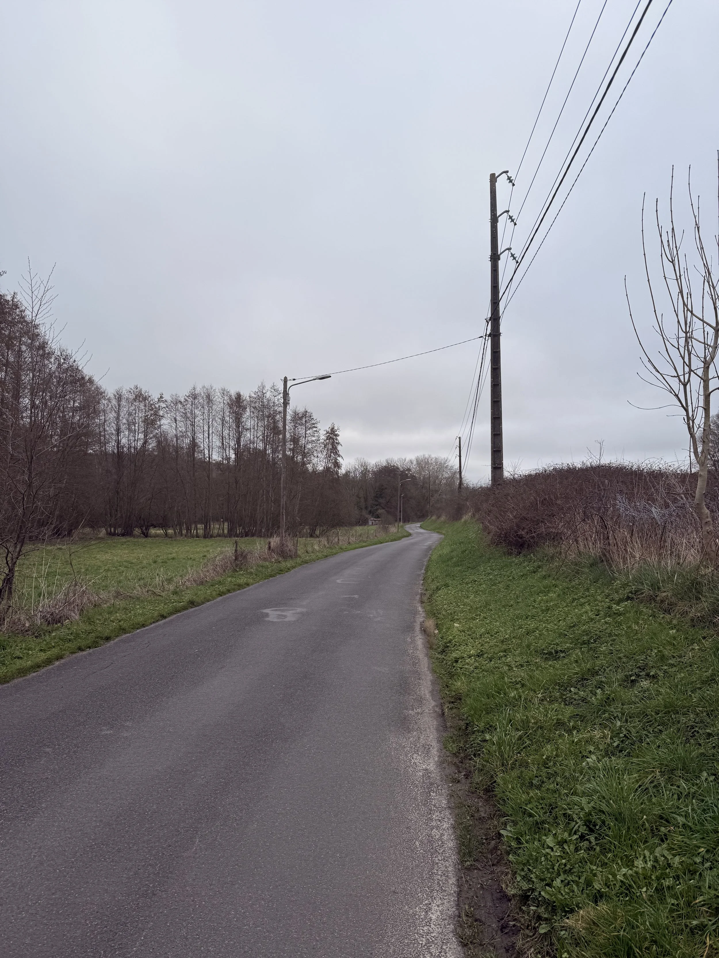 Route centre-bourg à bellanger Sermaise