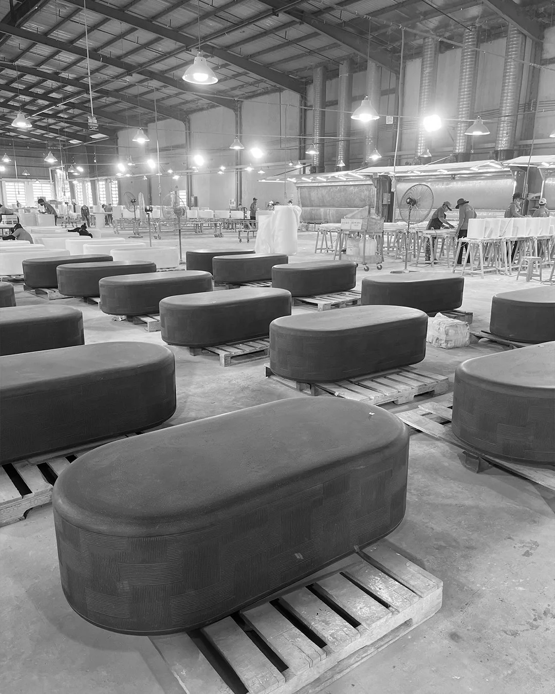 It's great to see the Savona collection make its way through production. Since the concept was put to paper 2 years ago, it has seen various alterations but what we have now is a group of tables which will compliment all spaces.

#surfacetexture #out