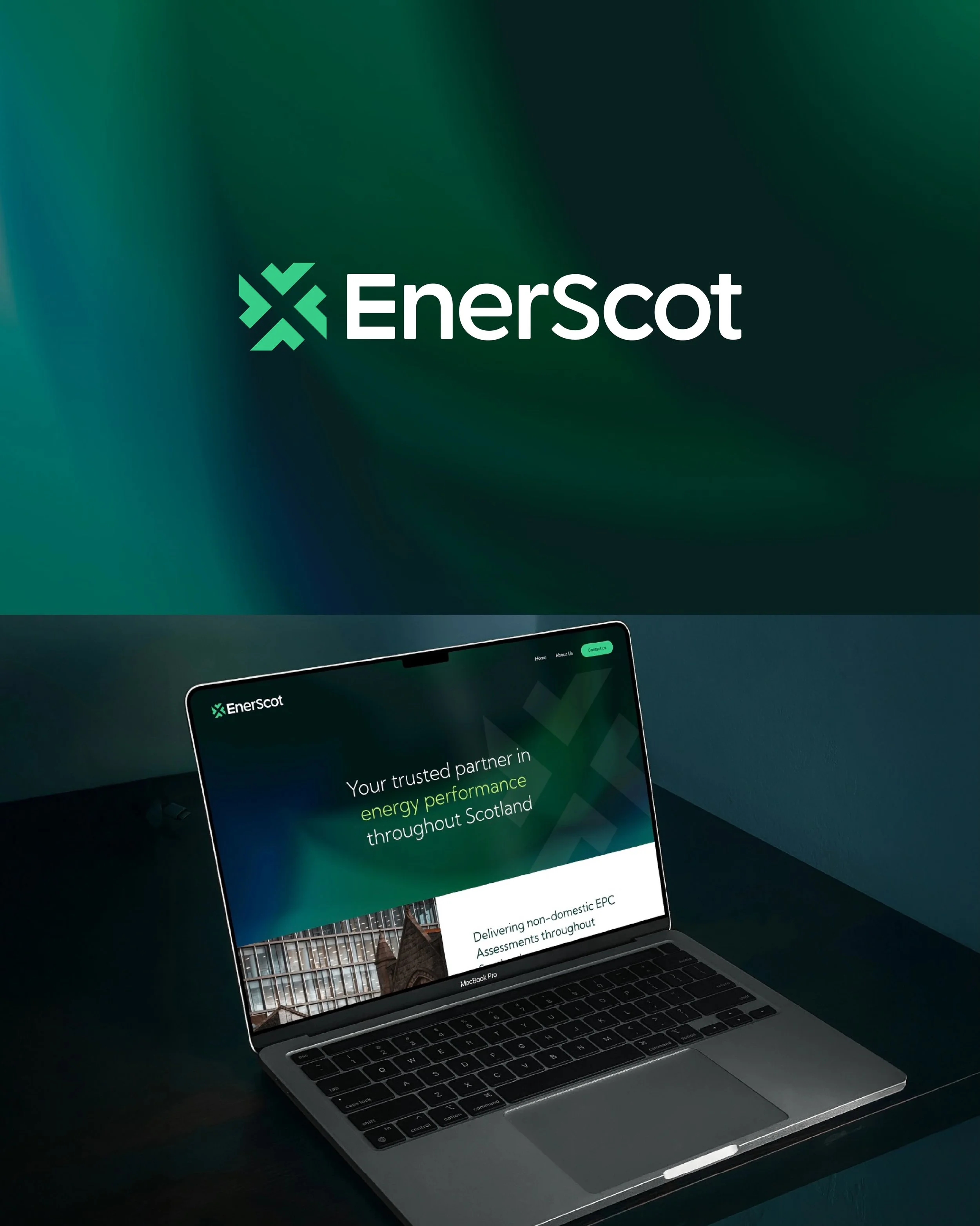 Introducing the new brand identity + web design for EnerScot, a specialist commercial property consultancy based in Aberdeen, providing non-domestic energy performance services across Scotland⚡️

A strong brand presence isn&rsquo;t just about having 
