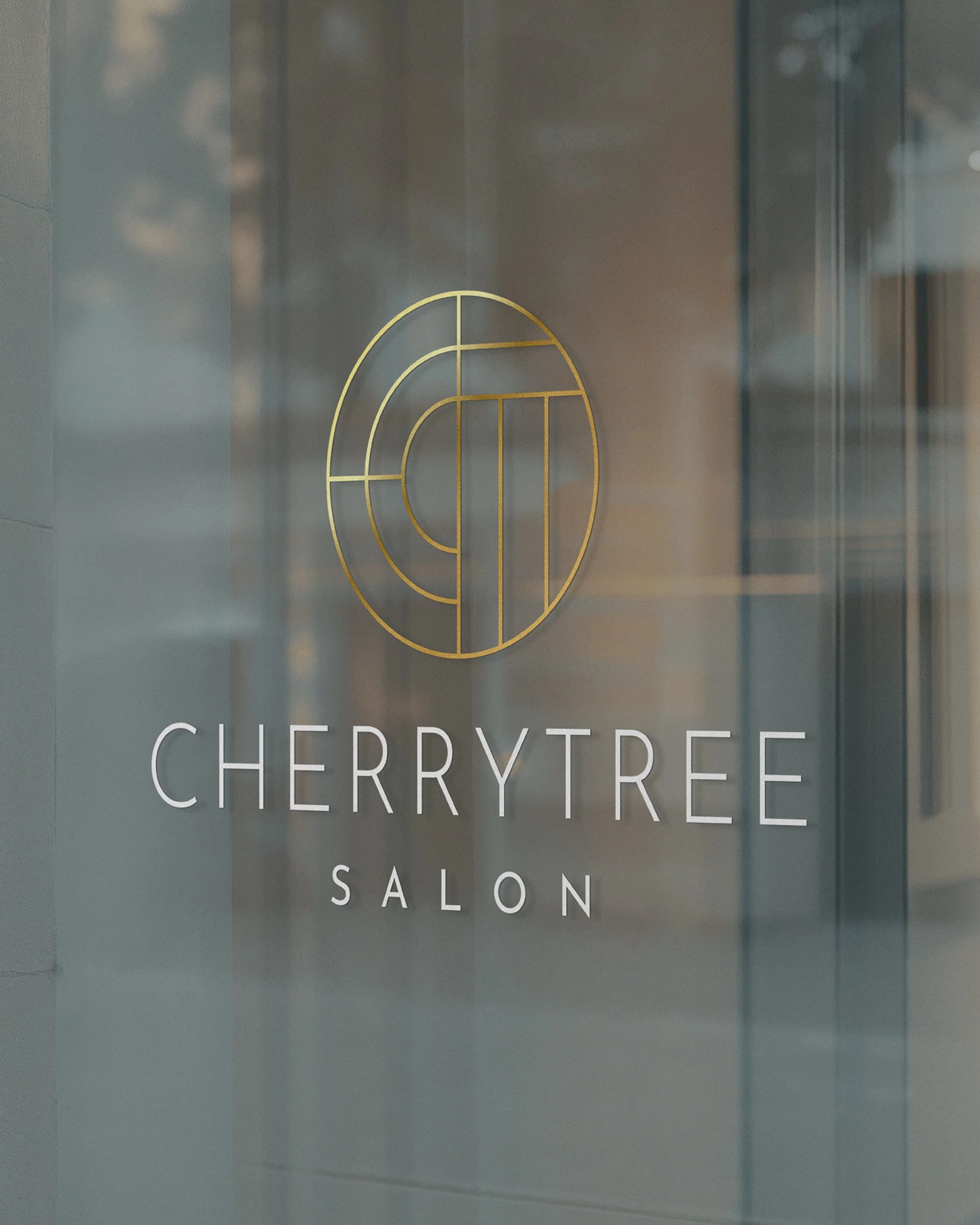 POV: You envision a brand identity for your hair and beauty salon that combines modern luxury with a touch of Art Deco glamour 💫

The final concept for @thecherrytreeaberdeen features a sleek geometric monogram that feels sophisticated, timeless, an