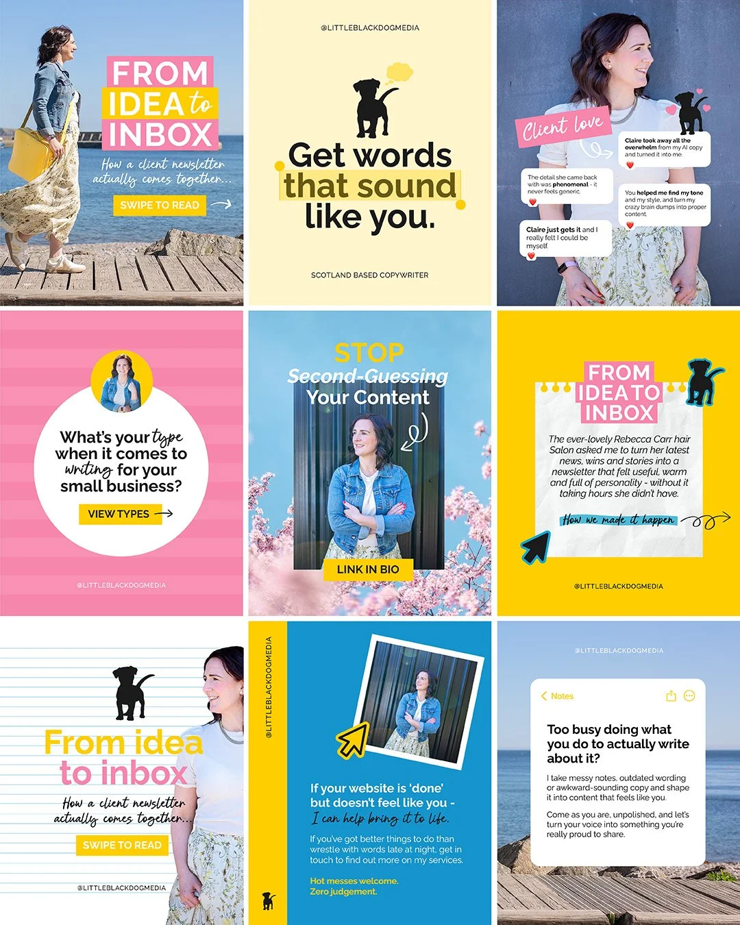 Social Vibe Check for Little Black Dog Media
