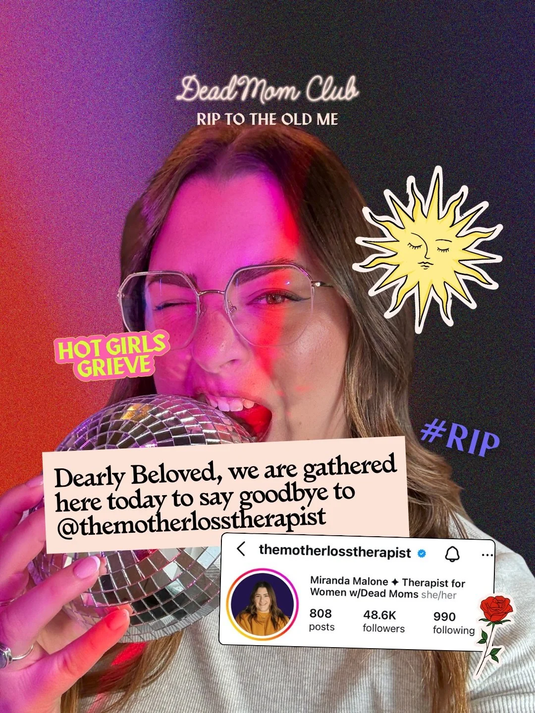 RIP 🪦💀 (omg you guys!!! I&rsquo;ve changed my handle and so many other things on this page, what do ya think??!!)