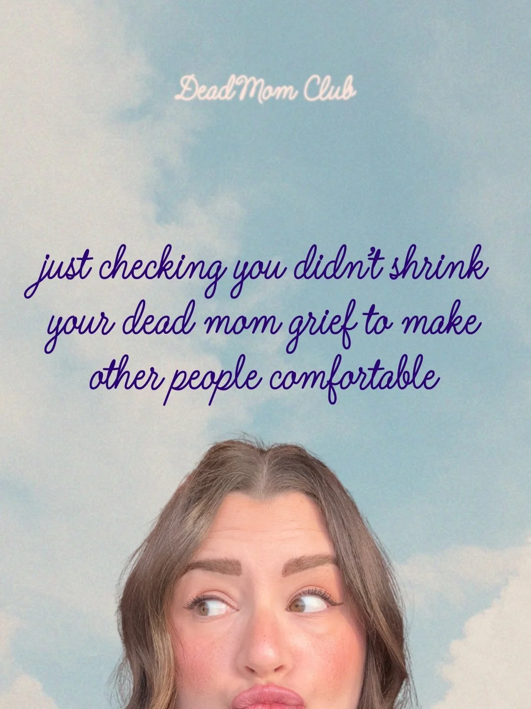 juuuuust checking in with my Dead Mom Besties 👀

Girl, if this post landed on your scroll I am SO sorry, but also, so happy you found my side of the grief internet.

Hi, I&rsquo;m Miranda Malone, The Dead Mom Therapist &amp; I&rsquo;ve been a Dead M
