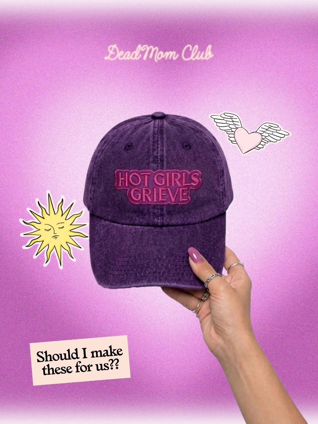 I&rsquo;m not gonna lie, 1 like and I&rsquo;ll do it lol BUT I would LOVE to know in the comments if I should make these caps for us?

Do you like these colors?
Would you buy one?

LMK and I&rsquo;ll make it happen.

(these are mock-up designs, they 