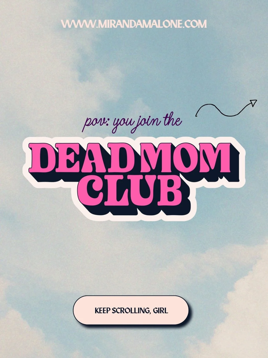 Comment &lsquo;DEAD MOM&rsquo; and i&rsquo;ll send you the link to join us!

#grief #griefcommunity #deadmomclub