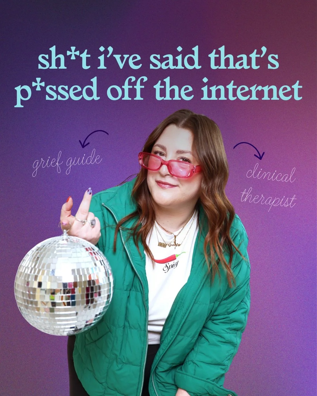 I share these posts because it&rsquo;s one thing to follow someone for &ldquo;grief quotes,&rdquo; but it&rsquo;s a whole other thing to trust them with your GUIDANCE!! You won&rsquo;t share the same values, lived experiences, or vibes with every gri