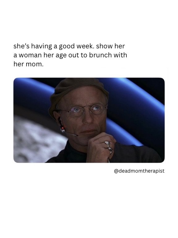 sunday scaries 🫠

#griefquotes #darkhumor #deadmom #motherloss #griefjourney