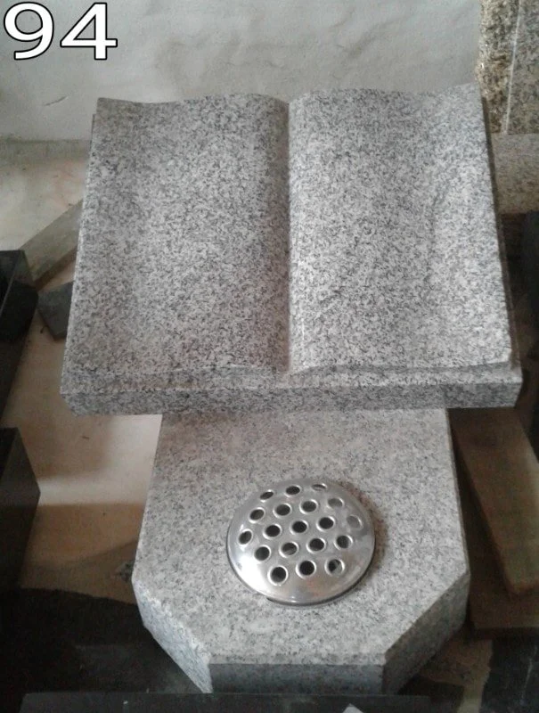 Silver Grey On Vase Base