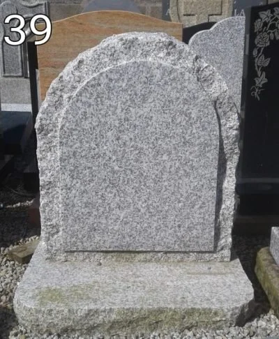 Mid Size Silver Grey Rustic Boulder