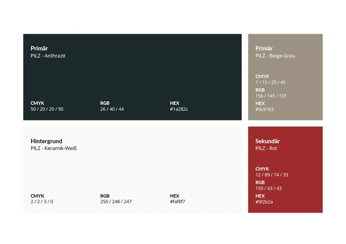 Corporate Design Farben