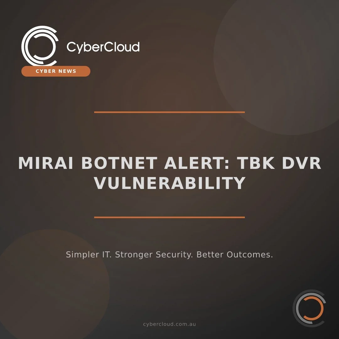 A new variant of the infamous Mirai botnet, known as Nexcorium, is exploiting a vulnerability in TBK DVR systems (CVE-2024-3721). This flaw allows attackers to hijack these devices, incorporating them into a distributed denial-of-service (DDoS) botne
