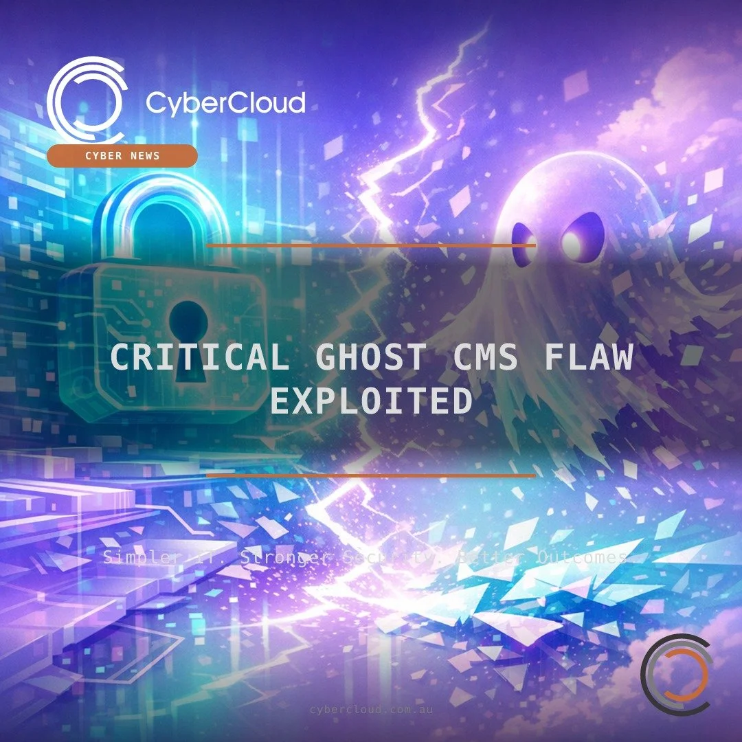 A critical vulnerability in Ghost CMS (CVE-2026-26980) is being actively exploited, compromising over 700 websites across various industries. Threat actors are leveraging this SQL injection flaw to steal admin API keys, allowing them to inject malici