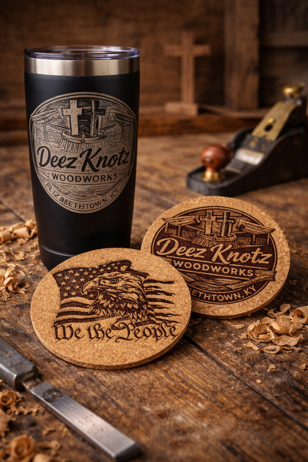 Deez Knotz Woodworks 20oz Tumbler Bundle