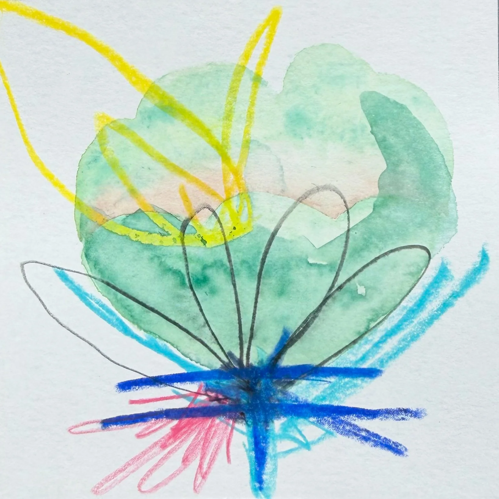 07_abstrakte-blume_gruen_karte_oelkreide-aquarell-farbstift-auf-papier_c_tina-berger_2026_quadrat.jpeg