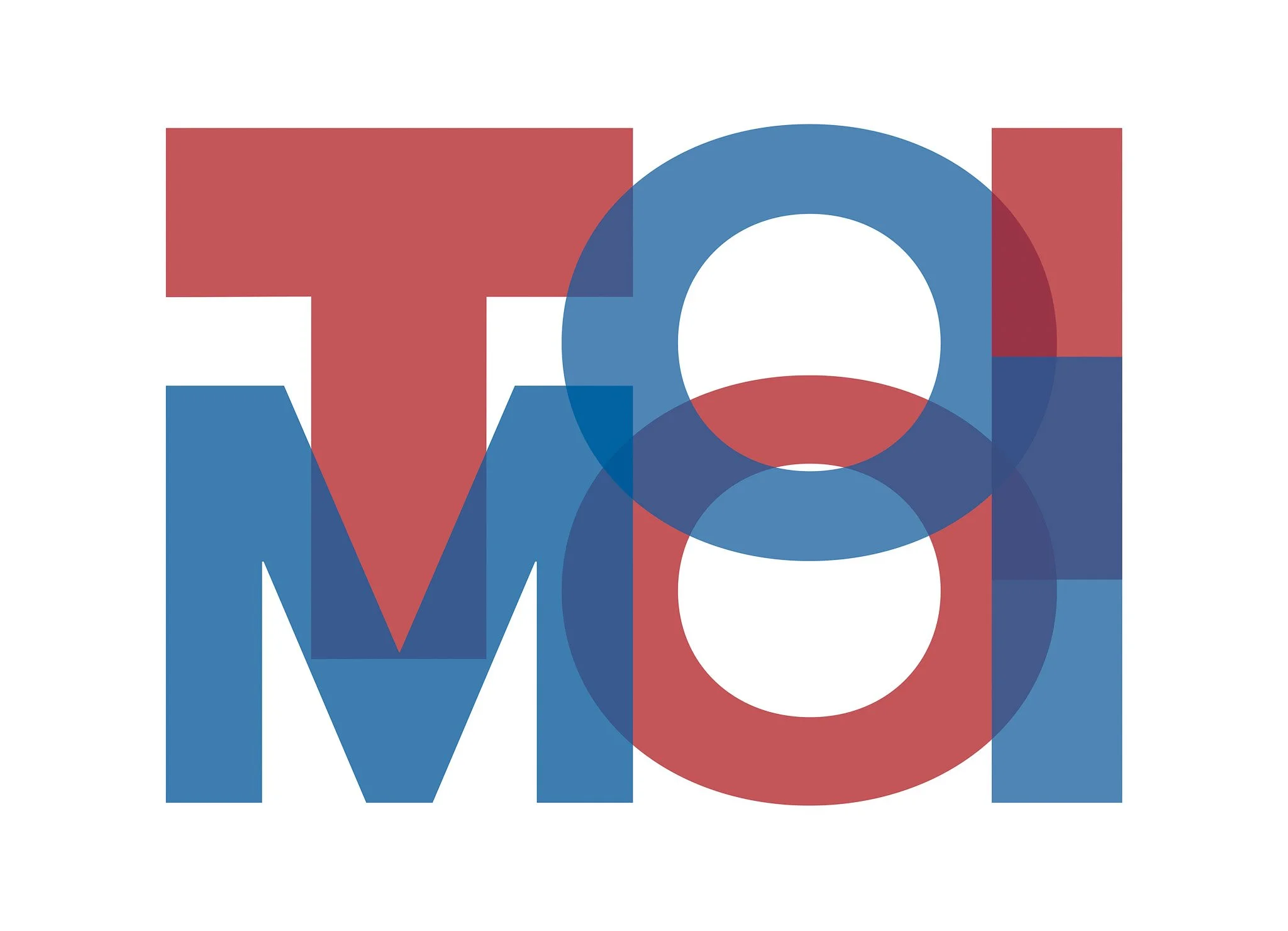 Freie Übung Typografie; Titel: Toi et Moi