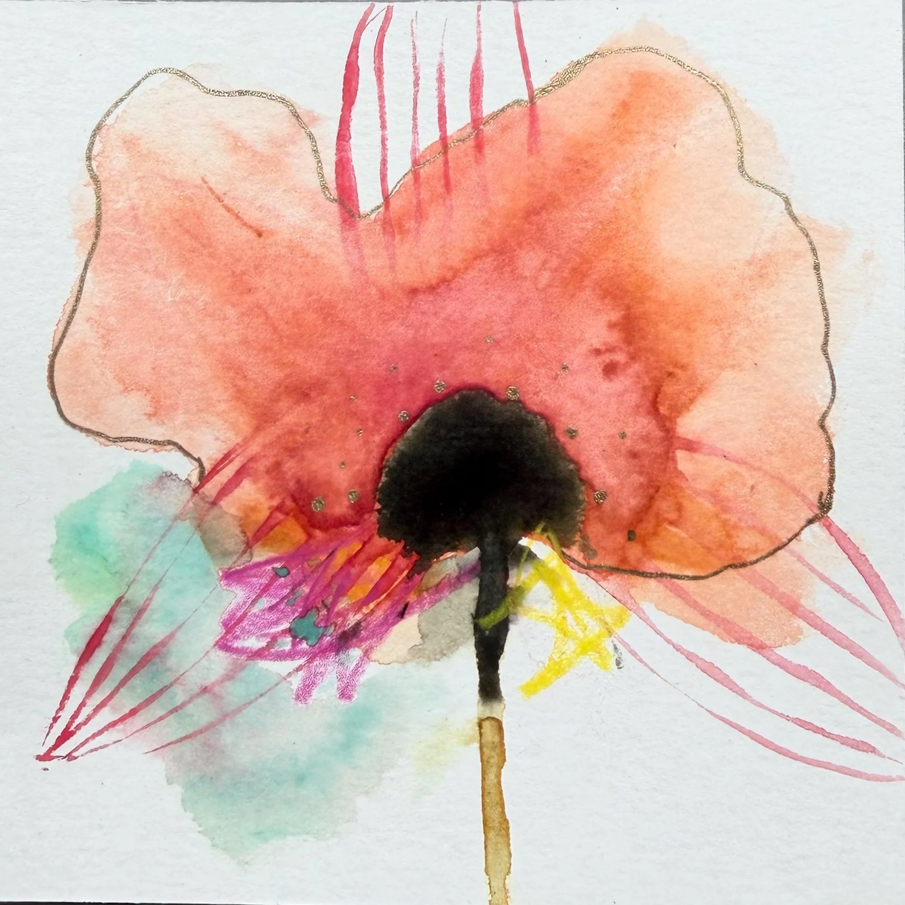 07_abstrakte-blume_orange_karte_oelkreide-aquarell-farbstift-auf-papier_c_tina-berger_2026_quadrat.jpeg
