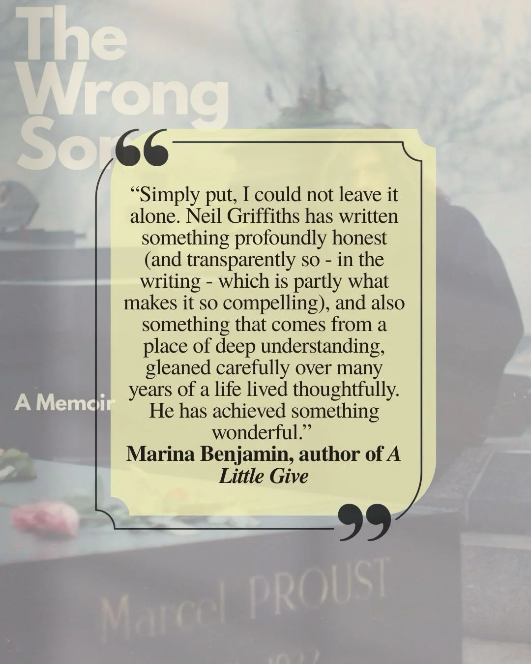Just some of the glowing praise THE WRONG SON is already getting. It&rsquo;s out in May with @weatherglassbooks 🥳