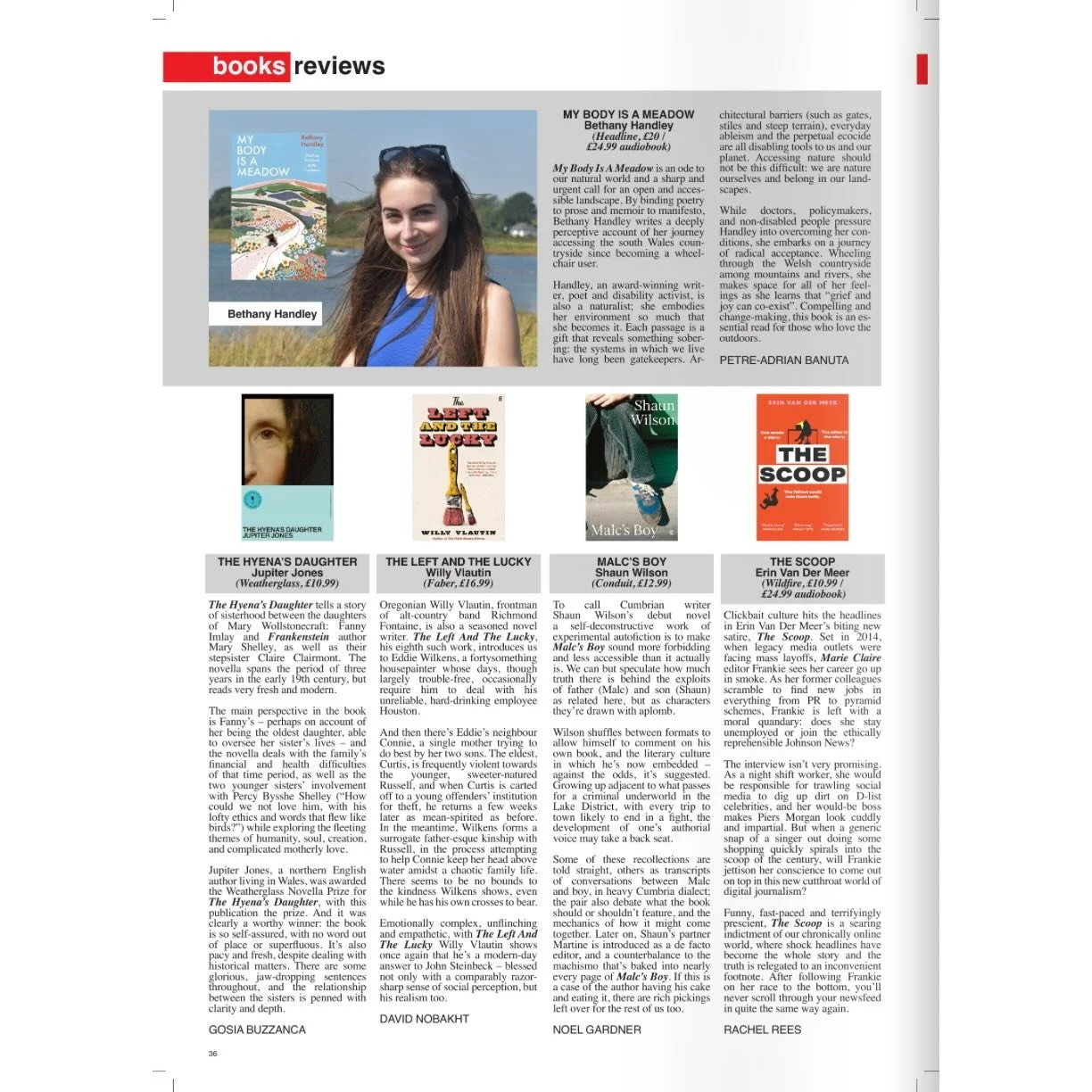 The lovely people at Buzz Magazine have reviewed not one but two of my books &mdash; MALC&rsquo;S BOY by @smw_writing and THE HYENA&rsquo;S DAUGHTER by Jupiter Jones are highly praised by their reviewers. And both OUT NOW. 🙌🏻

@conduitbooks 
@weath
