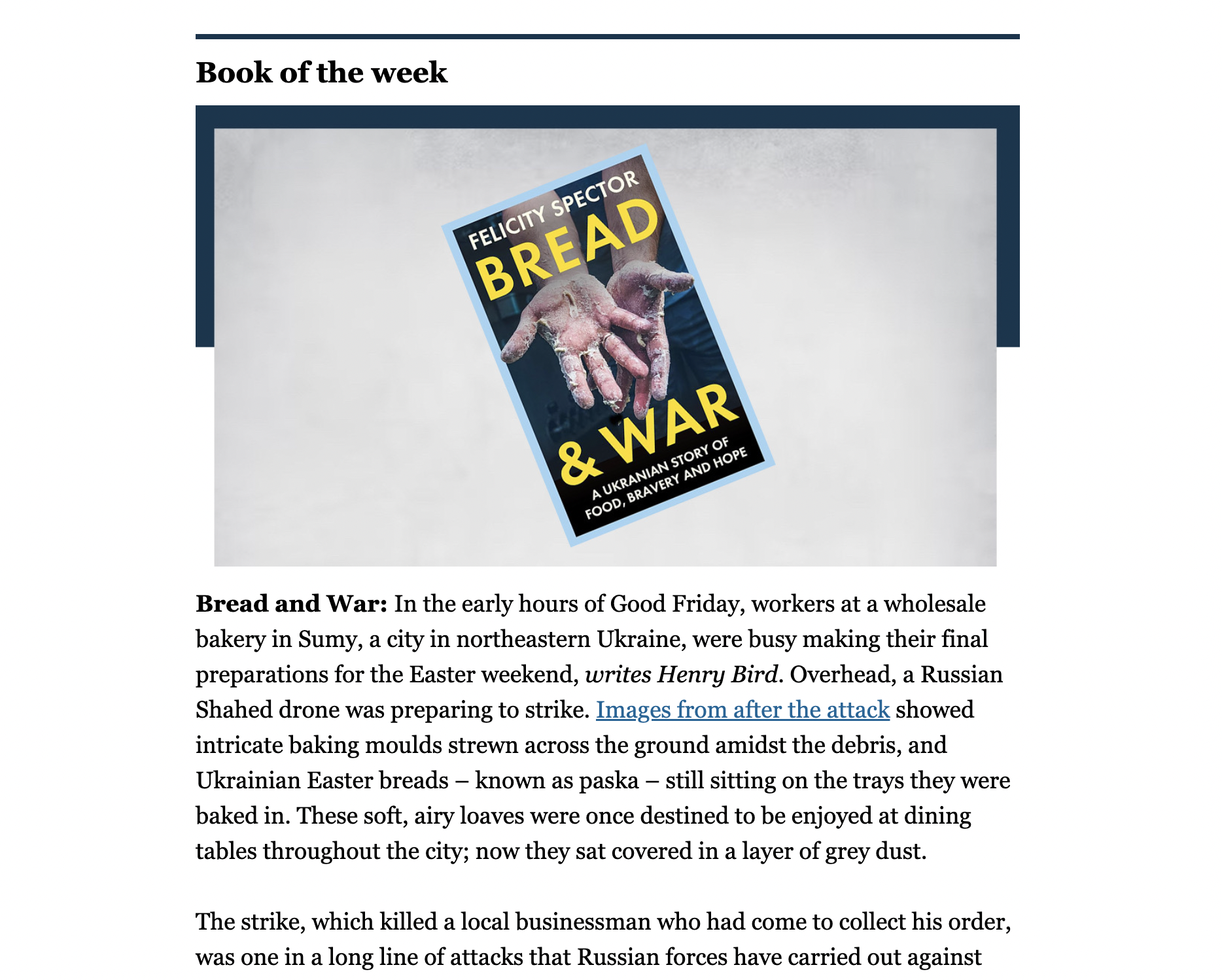 Cover of a book titled 'Bread and War' showing hands covered in bread dough, with yellow and black text.